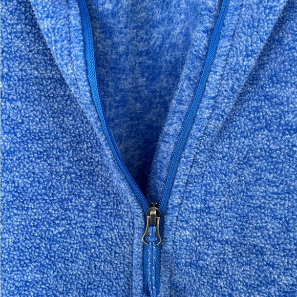 Eddie Bauer Blue Quarter-Zip Sweatshirt - Picture 5 of 7